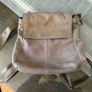 Grey Back pack purse
